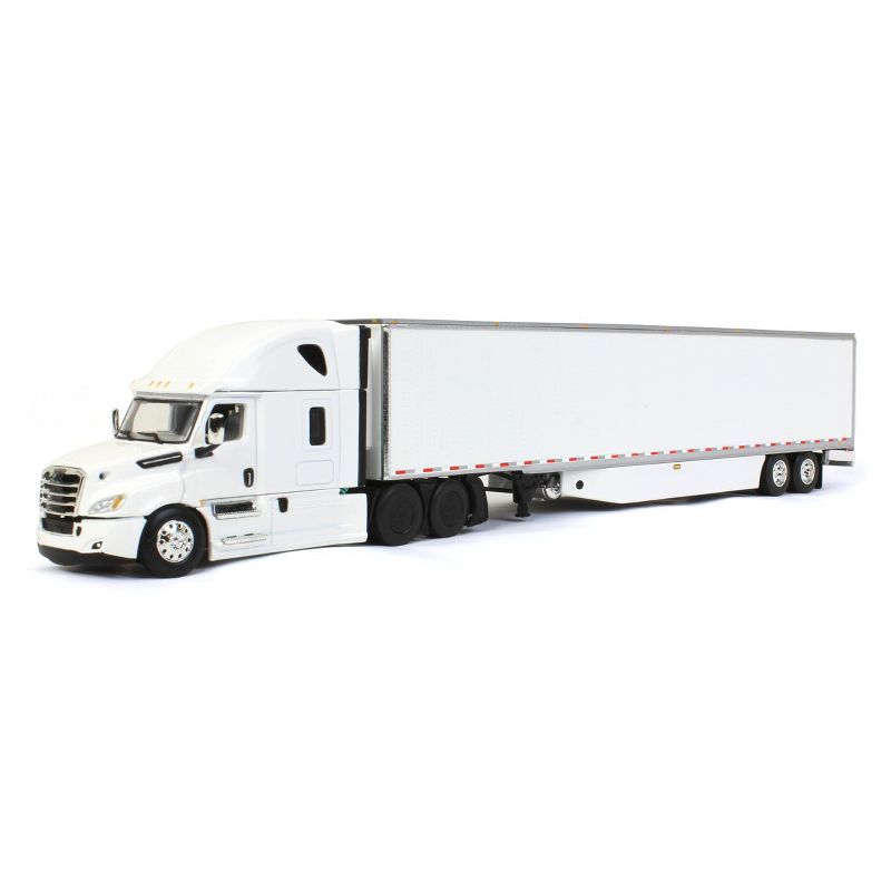 First Gear DCP 1/64 Freightliner 2018 Cascadia Sleeper w/ 53' Utility Trailer & Carrier Reefer 60-1055, 1 of 6