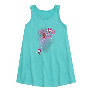 - LOL Surprise! - Space Rock Girls Graphic Sleeveless Aline Dress - 1 of 3