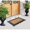 A1HC Natural Coir and Rubber Door Mat, 24"x36", Thick Durable, Heavy Duty, Thin Profile Door Mat - 2 of 4