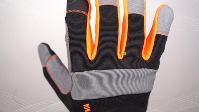 Cordova 99961 Gloves, Synthetic Leather Palm, Padded Palm Reinforcements, Waterproof Insert, Touchscreen Knuckle, Hook & Loop Closure, Large