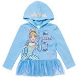 Disney Princess Moana Cindrella Ariel Belle Zip Up Hoodie Infant