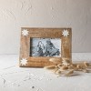 4X6 Inch Barn Quilt Picture Frame Wood, White Resin, MDF & Glass by Foreside Home & Garden - 2 of 4
