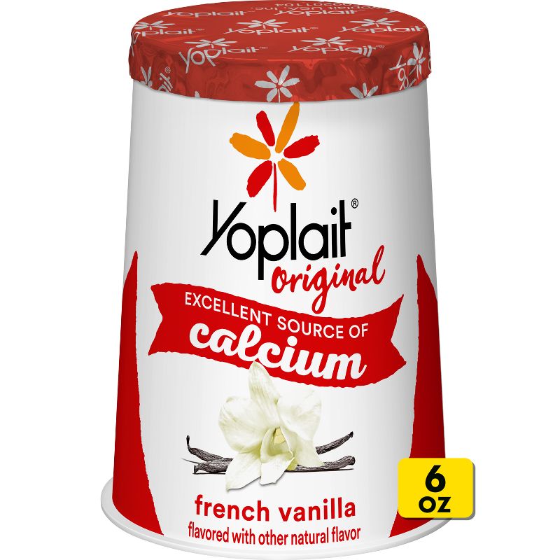 Yoplait Original French Vanilla Yogurt - 6oz, 1 of 13