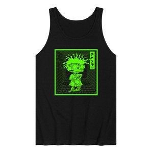 Men's - Rugrats - Chuckie Grid Graphic Tank Top - 1 of 3