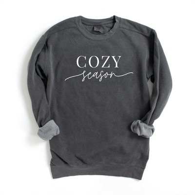 Simply Sage Market Women's Garment Dyed Graphic Sweatshirt Cozy Season