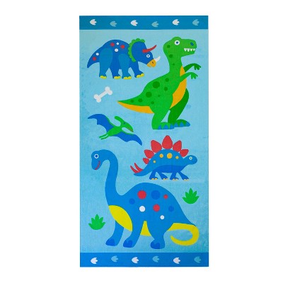 Wildkin Dinosaur Land 100% Cotton Beach Towel