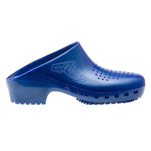 Calzuro Adult Classic Clogs With Holes Metallic Blue - 1 of 4