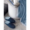 Togas Oliver Knit Mens Blue Slippers - 2 of 4