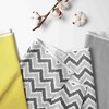 Bacati - Ikat Dots Giraffe Yellow Grey Muslin Neutral 3 pc Crib Set - 2 of 4