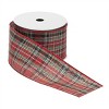 Tartan Plaid Wired Ribbon (Set of 2) - 2 of 2