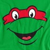 Teenage Mutant Ninja Turtles Raphael Smallile Kids T Shirt For Youth, Kelly Green - 3 of 4