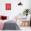 Stupell Industries Love You Mean It on Red Black Framed Floater Canvas Wall Art - 2 of 4