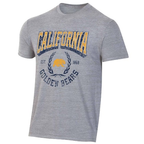 NCAA Cal Golden Bears Men's Gray Triblend T-Shirt - image 1 of 3