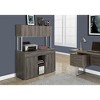 Monarch Specialties Storage Drawers File Office Work Laminate Metal Brown Contemporary Modern - 2 of 4