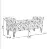 OUTSUPPLY Storage Ottoman Bench, Floral Bonsai Fabric, Hidden Storage for Living Room & Bedroom - 2 of 4