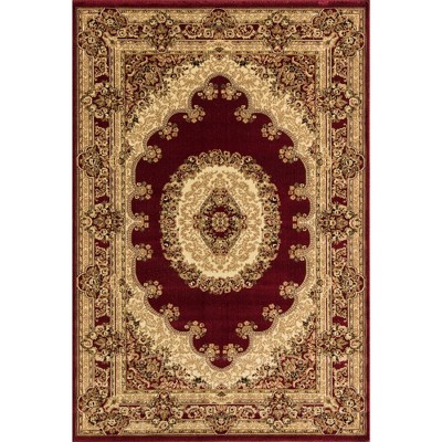 Rugs America Vista 807-RED Traditional Area Rug