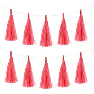 Unique Bargains Garland DIY Decoration Tassel Garland Banner 30 Pcs - 1 of 4