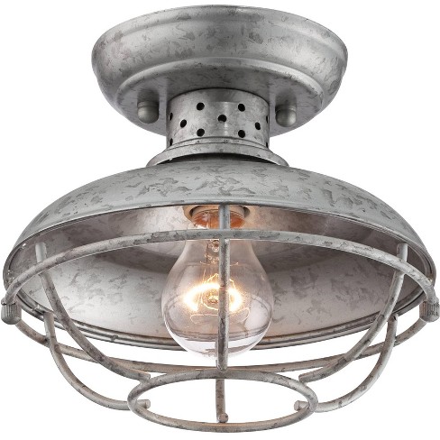 Semi flush deals outdoor ceiling light