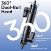TruAIR Extendable Magnetic Suction Cup Phone Stand - 3 of 4