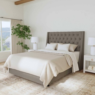 Gilford Wingback Bed in Linen - Threshold™