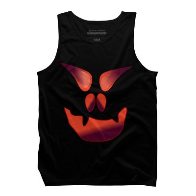 Men's Design By Humans Halloween Monster By LamaStar Tank Top