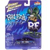 1949 Mercury Coupe Custom Purple Metallic with Graphics "Rat Fink" "Pop Culture" 1/64 Diecast Model Car by Johnny Lightning - 3 of 3