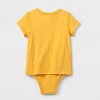 Toddler Adaptive Short Sleeve Bodysuit with Abdominal Access - Cat & Jack™ - 2 of 4