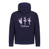Everyday Kids Ballerina Girls Pullover Hoodie – Purple Dancer Silhouette Ballet Sweatshirt - 3 of 4