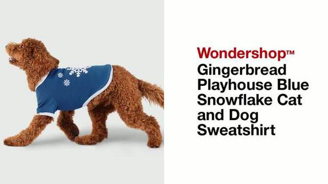 Gingerbread Playhouse Cookie &#38; Snowman Dog Toy Set - 2pk - Wondershop&#8482;, 6 of 14, play video