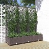 vidaXL Garden Planter - Brown 47.2" x 15.7" x 47.8" - 2 of 4
