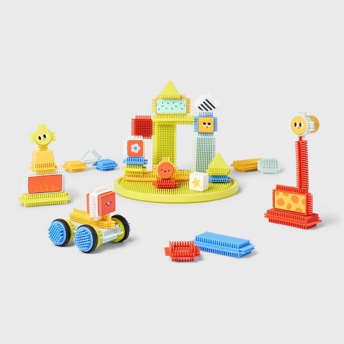 Interlocking toy building fashion blocks