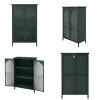 Metal Display Cabinet,Storage Cabinet With Two Glass Doors,Sideboard Cabinet,Display Cabinet For Dining Room,Living Room-Cuddlewood - 3 of 4