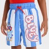 Toddler Boys' Bluey 4th of July Stripe Swim Shorts - Red/White/Blue - 3 of 3