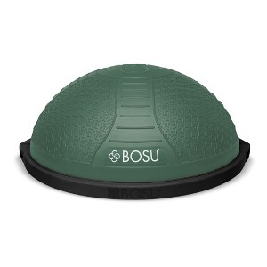 Bosu NEXGEN Balance Strength Trainer, Multi-Functional 26" Exercise Ball, Home Gym Equipment for Full Body Workouts, Militia Green with Black Rim - 1 of 3