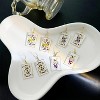Dreuyet Queen of Hearts Earrings Set, 2-Pair Asymmetric Poker Card & Spade Ace Dangle, Halloween Casino Theme Jewelry for Women. - 4 of 4