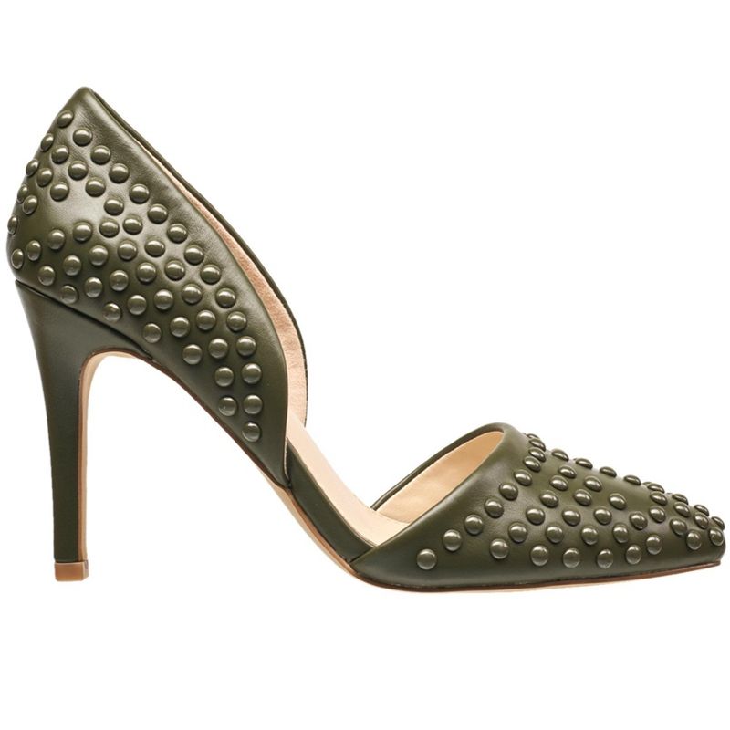 French Connection Women's Pumps High Heels with Studs, 2 of 7