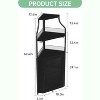 Acekool Corner Bar Cabinet, Wine Rack with Glass Holder, Metal Frame, Space-Saving Home Bar - 3 of 4