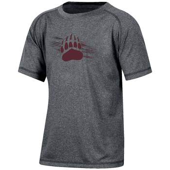 NCAA Montana Grizzlies Boys' Gray Poly T-Shirt