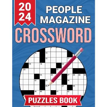 People Magazine Crossword Puzzles Book 2024 - by  Robert A Manning (Paperback)