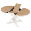 YOOCOZZ MDF Retro Style Extendable Dining Table with a lovely 12" butterfly leaf - 4 of 4