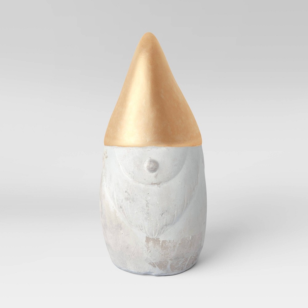 (( pack 8 )) 6.25" Concrete Garden Gnome Gray - Smith & Hawken™