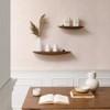 MH London Hutch 24" Set of 2 Wall Mounted Shelves Mango Wood - 2 of 4