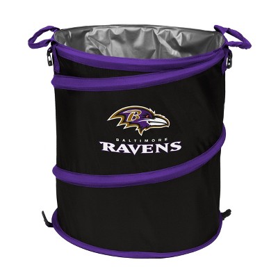 NFL Baltimore Ravens Collapsible 3 in 1 Cooler - 0.75qt