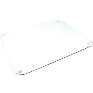 Desktex Glaciermat Anti-Slip Glass Desk Pad 19" x 24" Clear (FCDE1924G) - 1 of 4