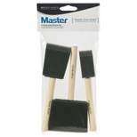 Master 3pc 1"- 3" Foam Paint Brush Set