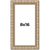 PosterPalooza | 8x16 Modern Bamboo Picture Frame, UV Acrylic, 5 Finishes - 2 of 4