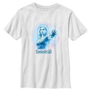 Boys The Fantastic Four: First Steps Invisible Woman Portrait T Shirt - 1 of 4