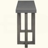 KIGFTSOD Geometric Design Console Table with Solid Pine Legs, Suitable for Entryway, Hallway, Living Room, Bedroom - 4 of 4