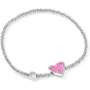 Ari Heart Stretch Bracelet, Fashion Jewelry for Women - 1 of 4