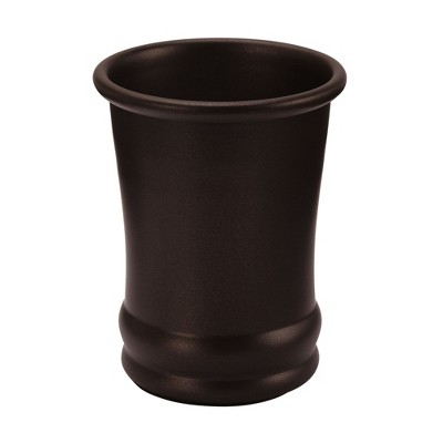 iDesign Olivia Tumbler Cup for Bathroom Vanity Countertops - Bronze
